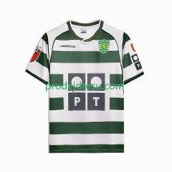 Sporting CP Dresy Fotbal 2001 2003 Retro Muž Domácí Krátký rukáv