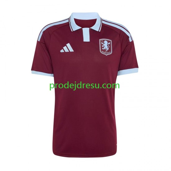 Aston Villa Dresy Fotbal Muž Domácí 2026-2027 Krátký rukáv