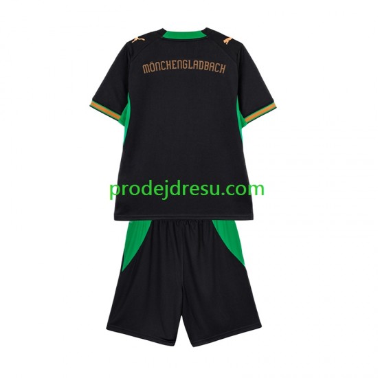 Rusko Dresy Fotbal Bo Monchengladbach Dětský Venkovní 2026-2027 Krátký rukáv
