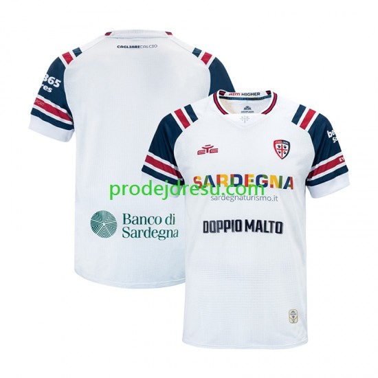 Cagliari Dresy Fotbal Muž Venkovní 2026-2027 Krátký rukáv