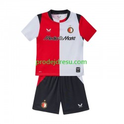 Feyenoord Rotterdam Dresy Fotbal Dětský Domácí 2026-2027 Krátký rukáv