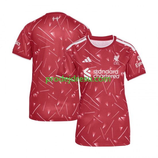Liverpool Dresy Fotbal Žena Domácí 2026-2027 Krátký rukáv