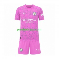 Manchester City Dresy Fotbal Brankářské Dětský Venkovní 2026-2027 Krátký rukáv