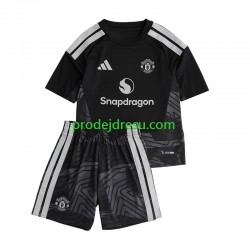 Manchester United Dresy Fotbal Brankářské Dětský Domácí 2026-2027 Krátký rukáv