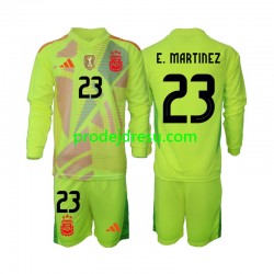 Argentina Dresy Fotbal Emiliano Martinez 23 Brankářské Dětský Venkovní 2024 Dlouhý rukáv