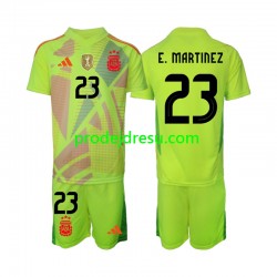 Argentina Dresy Fotbal Emiliano Martinez 23 Brankářské Dětský Venkovní 2024 Krátký rukáv