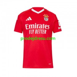 Benfica Dresy Fotbal Muž Domácí 2024-2025 Krátký rukáv