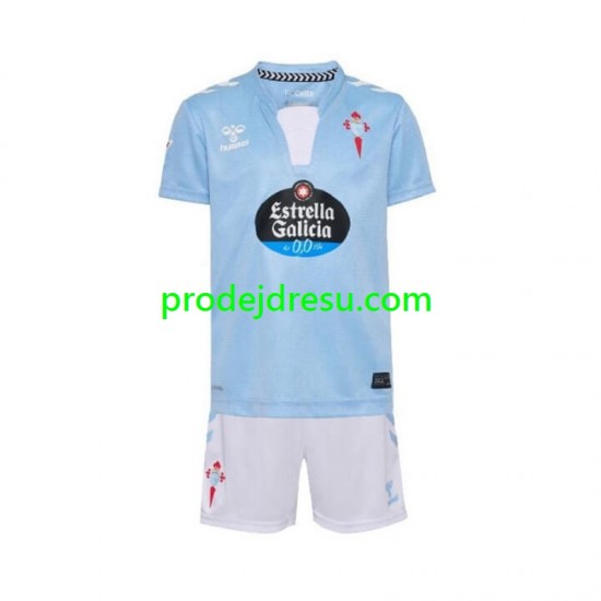 Celta de Vigo Dresy Fotbal Dětský Domácí 2024-2025 Krátký rukáv