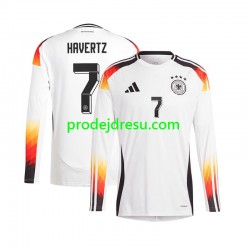 Německo Dresy Fotbal Havertz 7 Muž Domácí Euro 2024 Dlouhý rukáv