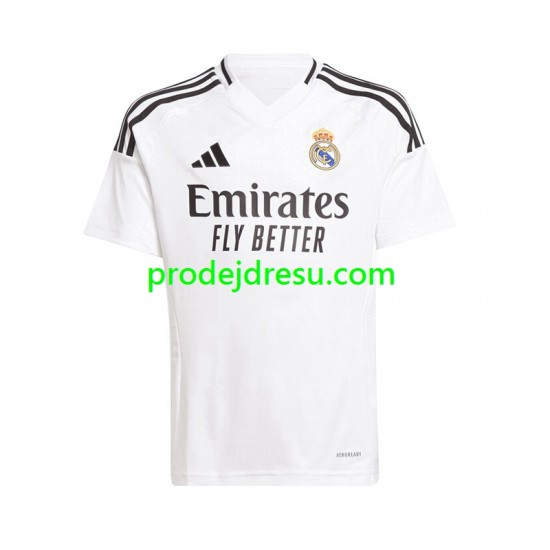 Real Madrid Dresy Fotbal Muž Domácí 2024-2025 Krátký rukáv