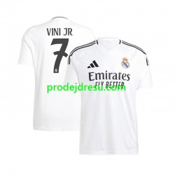 Real Madrid Dresy Fotbal Vinicius Junior 7 Muž Domácí 2024-2025 Krátký rukáv