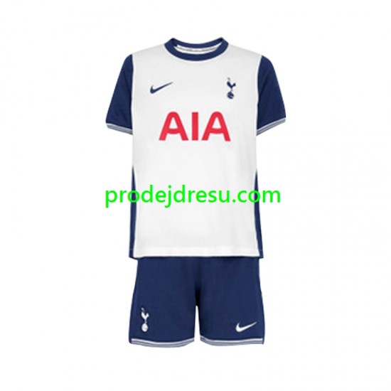 Tottenham Hotspur Dresy Fotbal Dětský Domácí 2024-2025 Krátký rukáv