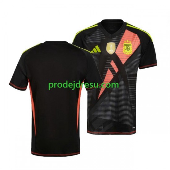 Argentina Dresy Fotbal Copa America 2024 Brankářské Muž Domácí  Krátký rukáv