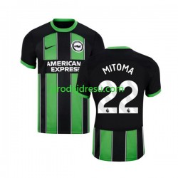Brighton & Hove Albion Dresy Fotbal Mitoma 22 Muž Venkovní 2023-2024 Krátký rukáv