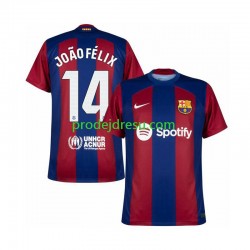 FC Barcelona Dresy Fotbal Joao Felix 14 Muž Domácí 2023-2024 Krátký rukáv