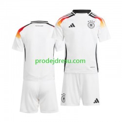 Německo Dresy Fotbal Dětský Domácí Euro 2024 Krátký rukáv