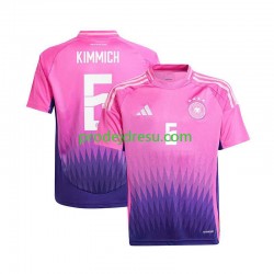 Německo Dresy Fotbal Kimmich 6 Muž Venkovní Euro 2024 Krátký rukáv