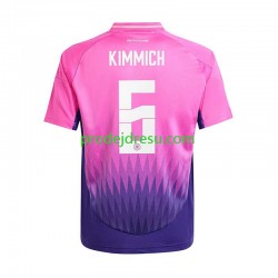Německo Dresy Fotbal Kimmich 6 Muž Venkovní Euro 2024 Krátký rukáv