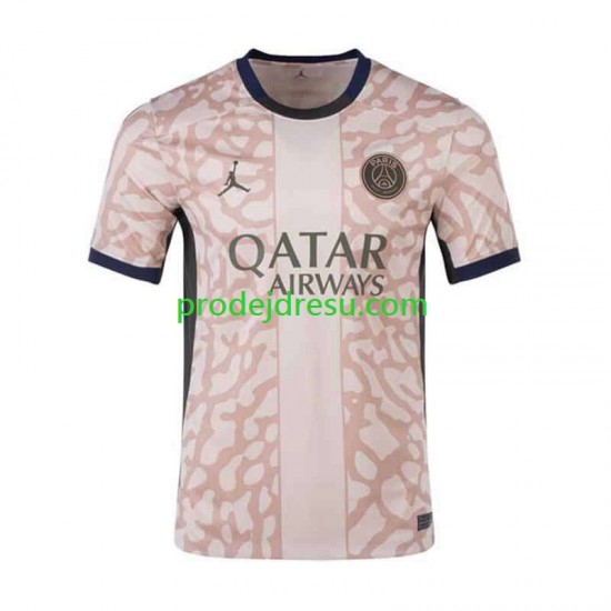 Paris Saint-Germain Dresy Fotbal Muž Čtvrtý 2023-2024 Krátký rukáv