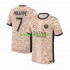 Paris Saint-Germain Dresy Fotbal Mbappé Kylian 7 Muž Čtvrtý 2023-2024 Krátký rukáv