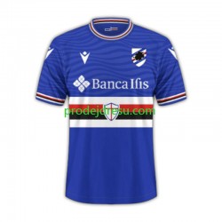 Sampdoria Dresy Fotbal Muž Domácí 2023-2024 Krátký rukáv