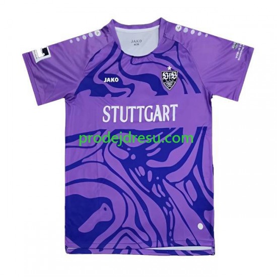 VfB Stuttgart Dresy Fotbal Special Brankářské Muž Domácí 2023-2024 Krátký rukáv