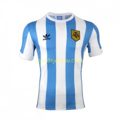 Argentina Dresy Fotbal 1978 Retro Muž Domácí Krátký rukáv Argentina Dresy Fotbal 1978 Retro Muž Domácí Krátký rukáv