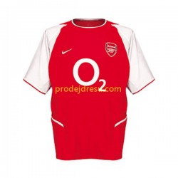 Arsenal Dresy Fotbal Retro Muž Domácí 2002 Krátký rukáv