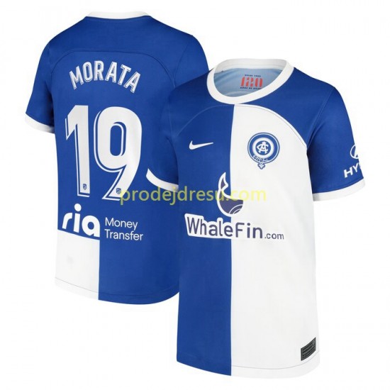 Atlético Madrid Dresy Fotbal Morata 19 120 Anniversary Muž Domácí 2022-2023 Krátký rukáv