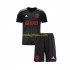 CR Flamengo Dresy Fotbal Brankářské Dětský Venkovní 2023-2024 Krátký rukáv