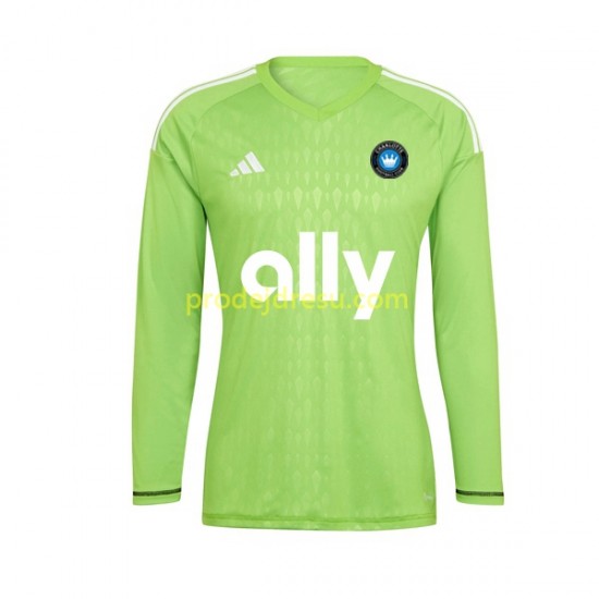 Charlotte FC Dresy Fotbal Brankářské Muž Domácí 2023-2024 Dlouhý rukáv