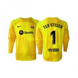 FC Barcelona Dresy Fotbal Ter Stegen 1 Brankářské Muž Čtvrtý 2022-2023 Dlouhý rukáv