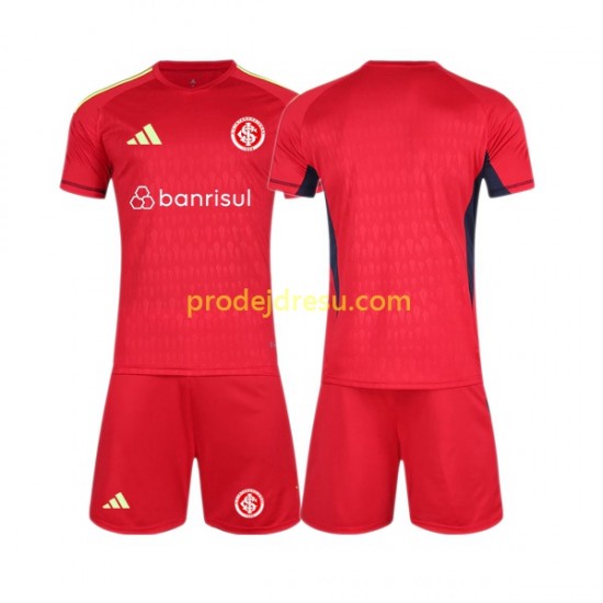 Internacional Dresy Fotbal Brankářské Dětský Domácí 2023-2024 Krátký rukáv