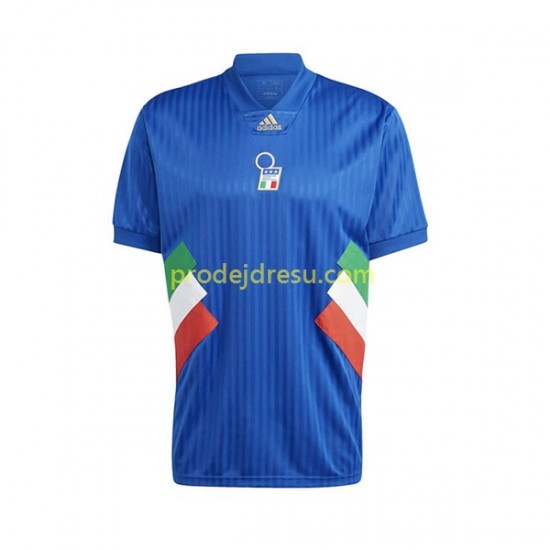 Itálie Dresy Fotbal Icon Retro Muž Domácí 2022-2023 Krátký rukáv