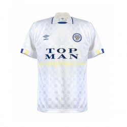 Leeds United Dresy Fotbal Retro Muž Domácí 1989-1990 Krátký rukáv