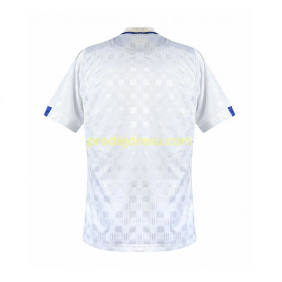 Leeds United Dresy Fotbal Retro Muž Domácí 1989-1990 Krátký rukáv
