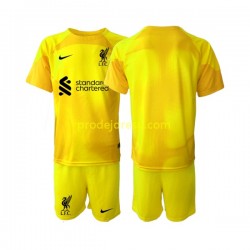 Liverpool Dresy Fotbal Brankářské Dětský Čtvrtý 2022-2023 Krátký rukáv