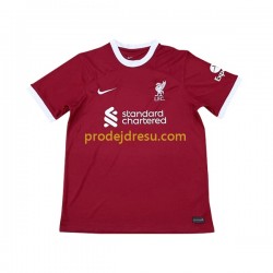 Liverpool Dresy Fotbal Muž Domácí 2023-2024 Krátký rukáv