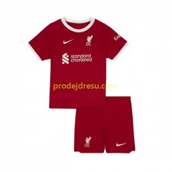 Liverpool Dresy Fotbal Dětský Domácí 2023-2024 Krátký rukáv