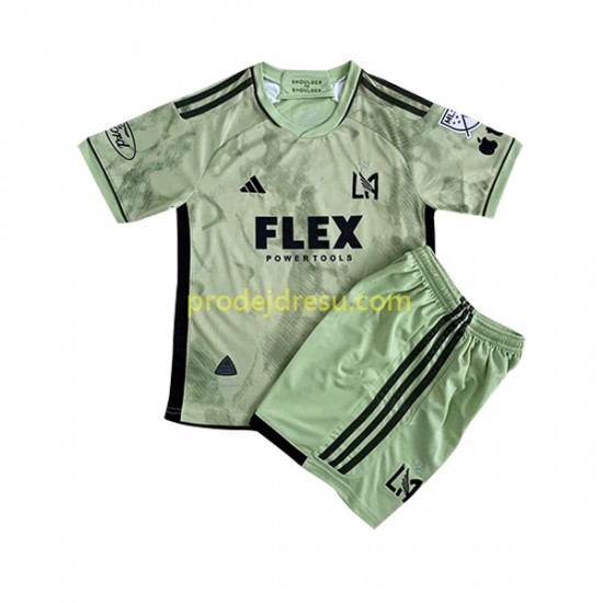 Los Angeles FC Dresy Fotbal Dětský Venkovní 2023 Krátký rukáv