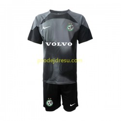 Maccabi Haifa Dresy Fotbal Brankářské Dětský Domácí 2022-2023 Krátký rukáv