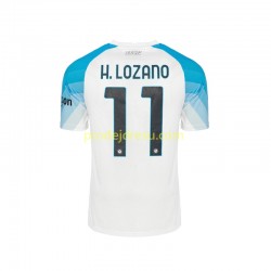 SSC Neapol Dresy Fotbal Face Game Lozano 11 Muž Domácí 2022-2023 Krátký rukáv