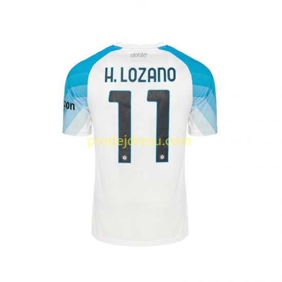 SSC Neapol Dresy Fotbal Face Game Lozano 11 Muž Domácí 2022-2023 Krátký rukáv