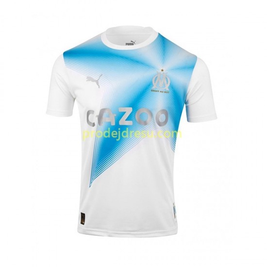 Olympique Marseille Dresy Fotbal Anniversary Muž Domácí 2023 2022 Krátký rukáv