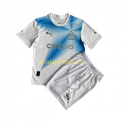 Olympique Marseille Dresy Fotbal Anniversary Dětský Domácí 2022-2023 Krátký rukáv