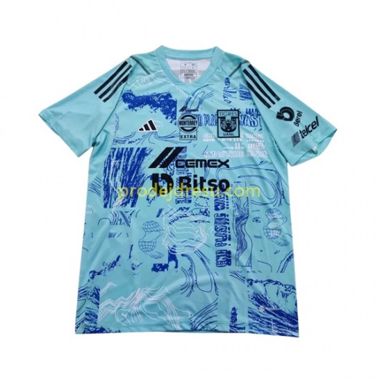 Tigres UANL Dresy Fotbal Earth Day Brankářské Muž Domácí 2023-2024 Krátký rukáv