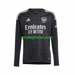 Arsenal Dresy Fotbal Brankářské Muž Domácí 2023-2024 Dlouhý rukáv