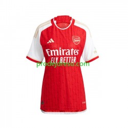 Arsenal Dresy Fotbal Žena Domácí 2023-2024 Krátký rukáv