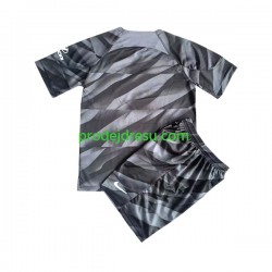 Atlético Madrid Dresy Fotbal Brankářské Dětský Domácí 2023-2024 Krátký rukáv