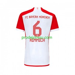 FC Bayern Mnichov Dresy Fotbal Joshua Kimmich 6 Muž Domácí 2023-2024 Krátký rukáv